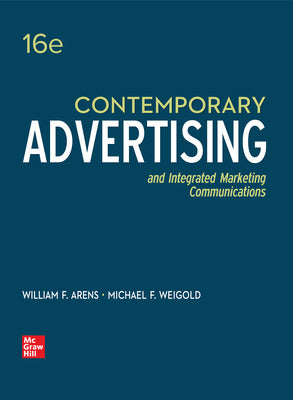 Contemporary Advertising and Integrated Marketing 
Communication Connect Access Code