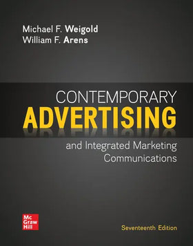 Contemporary Advertising and Integrated Marketing Communication 27e, Connect Access Code