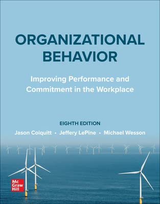 Organizational Behavior, 8e, Connect Access Code