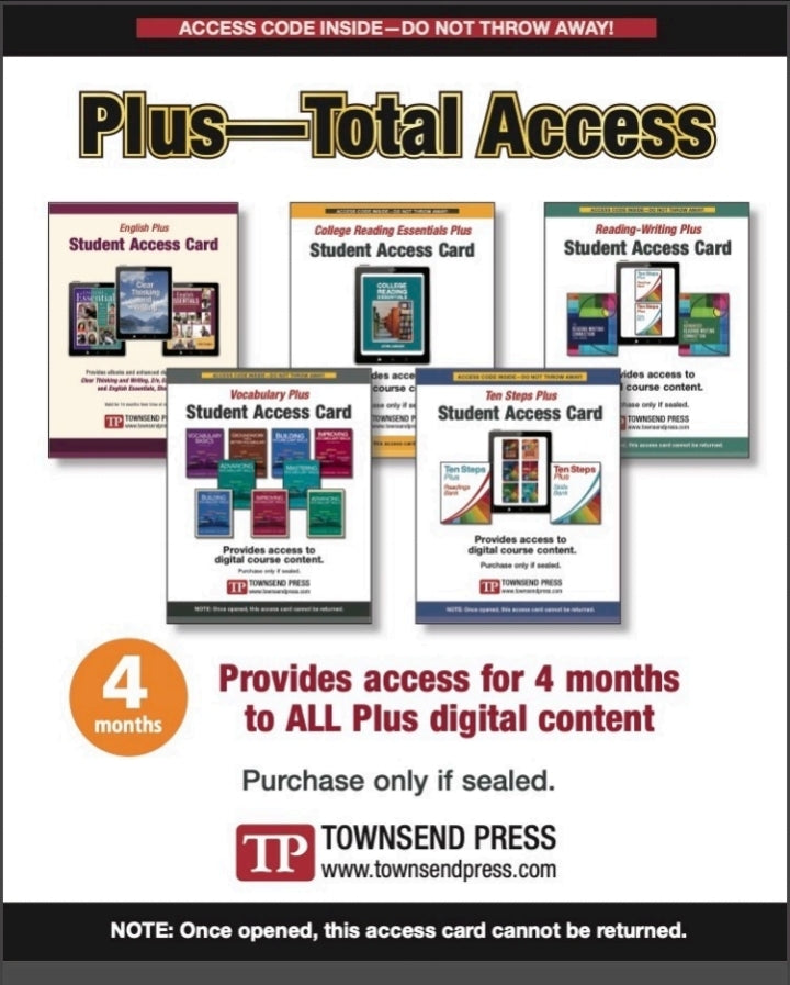 Plus-Total Access (4 Months Access)