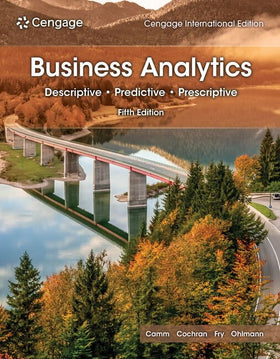 Business Analytics, 5th Edition - WebAssign
